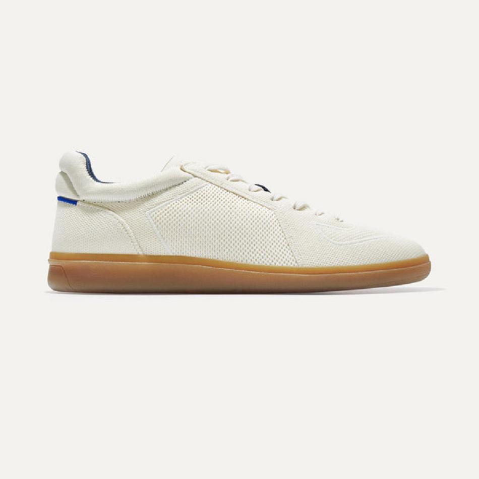 Men\'s Rothy\'s The RS01 Sneakers Beige | AUXBR36232