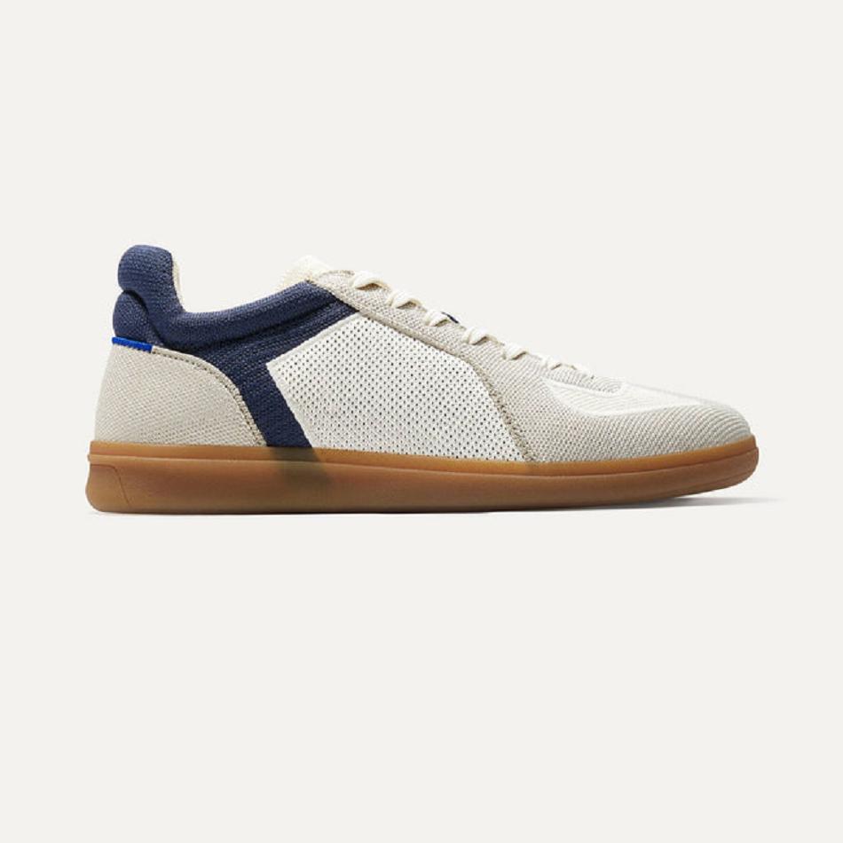 Men\'s Rothy\'s The RS01 Sneakers White | AUCIF83612