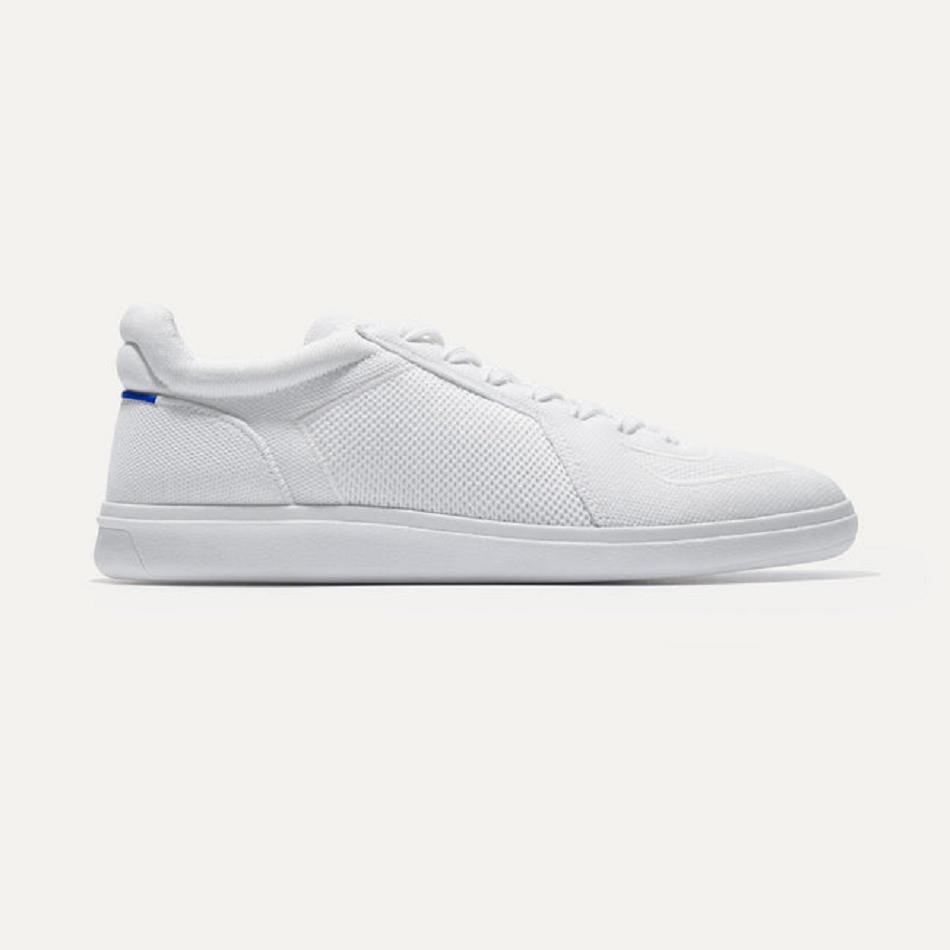 Men\'s Rothy\'s The RS01 Sneakers White | PAUER70021