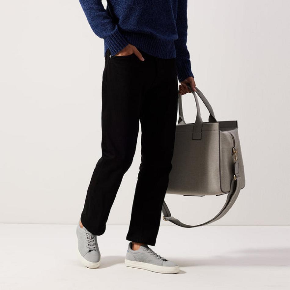 Men's Rothy's The RS02 Sneakers Grey | EAUVG24502