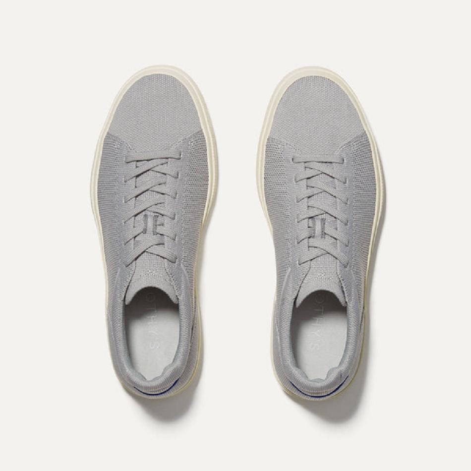 Men's Rothy's The RS02 Sneakers Grey | EAUVG24502