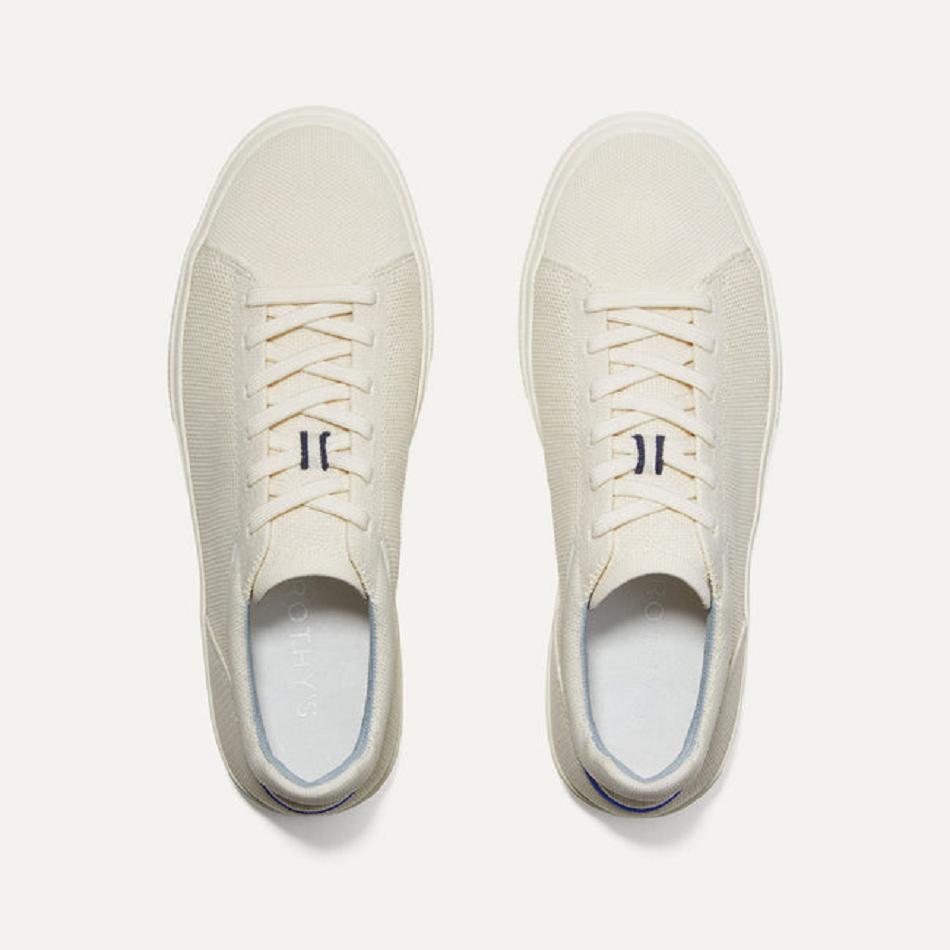 Men's Rothy's The RS02 Sneakers White | AUCIF69043