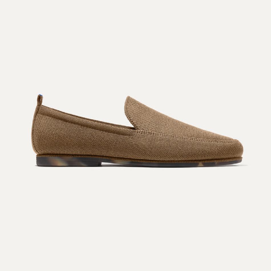 Men\'s Rothy\'s The Ravello Loafers Brown | AUNZX93684