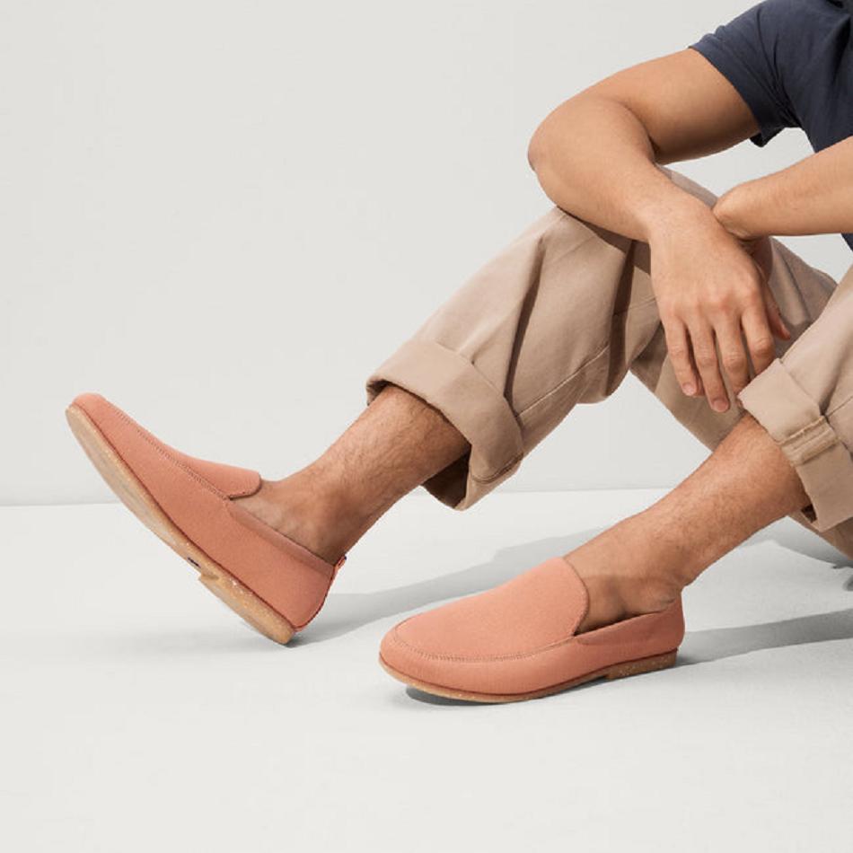 Men's Rothy's The Ravello Loafers Pink | AUNZX79247