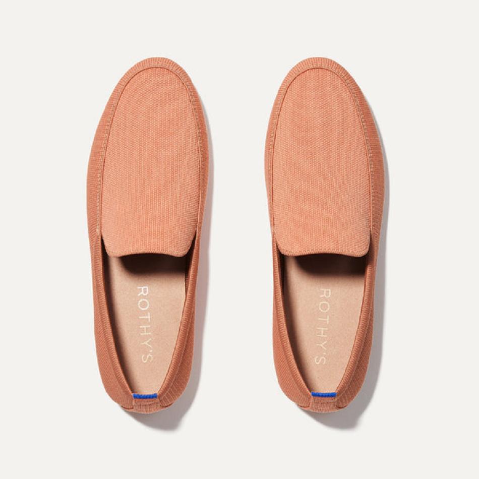 Men's Rothy's The Ravello Loafers Pink | AUNZX79247