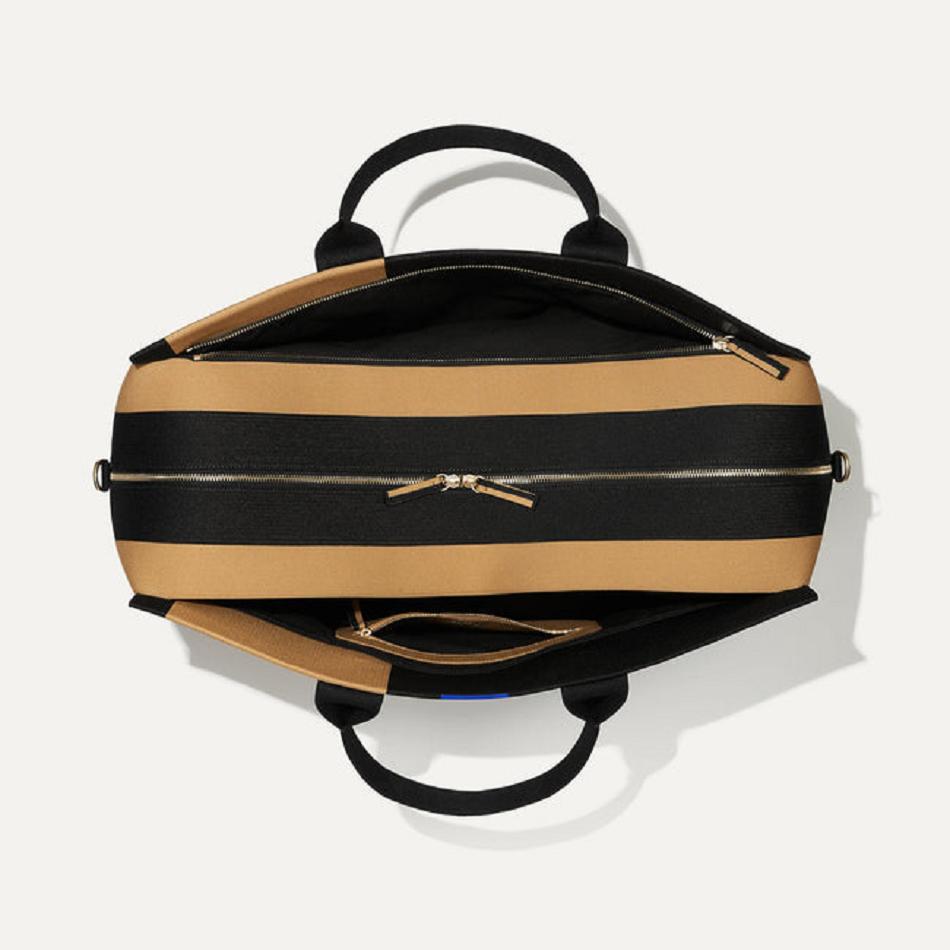 Men's Rothy's The Weekender Travel Bags Brown / Black | ZAUNQ98561