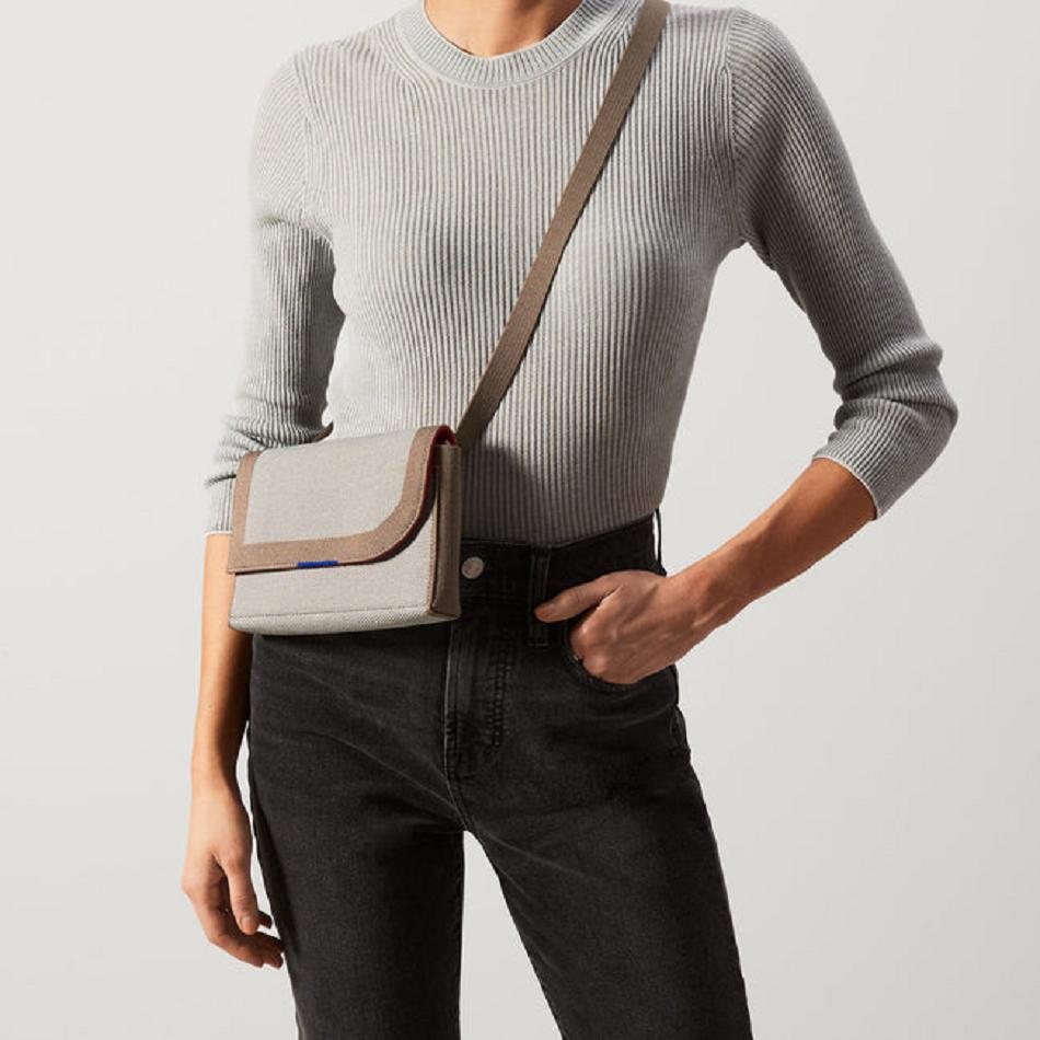 Women's Rothy's The Belt Bag Crossbody Bags Grey | AUJBT88256