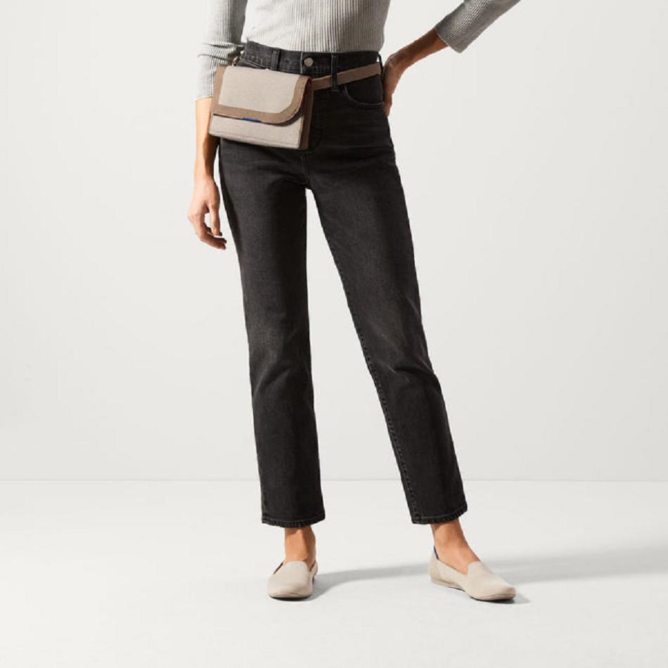 Women's Rothy's The Belt Bag Crossbody Bags Grey | AUJBT88256