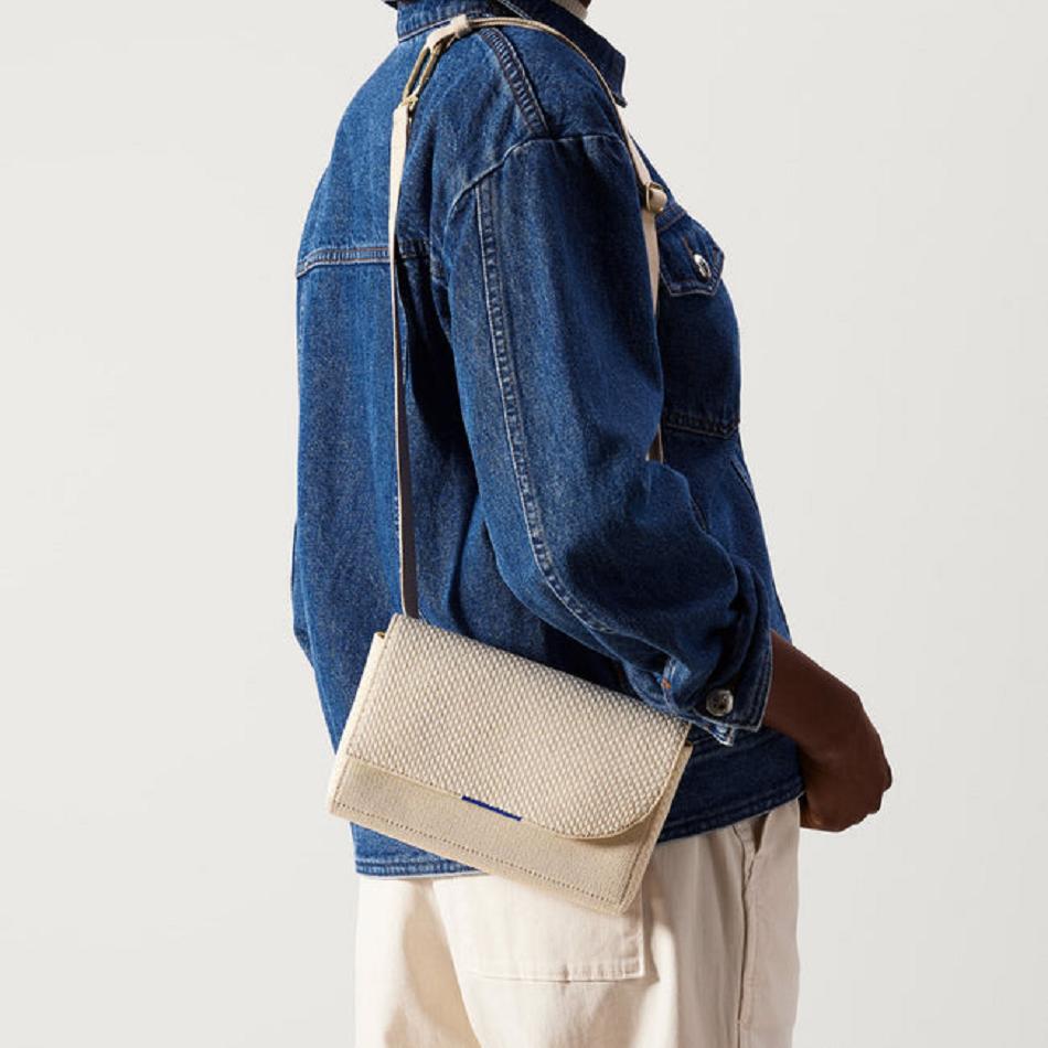 Women's Rothy's The Belt Bag Crossbody Bags White | EAUVG79407