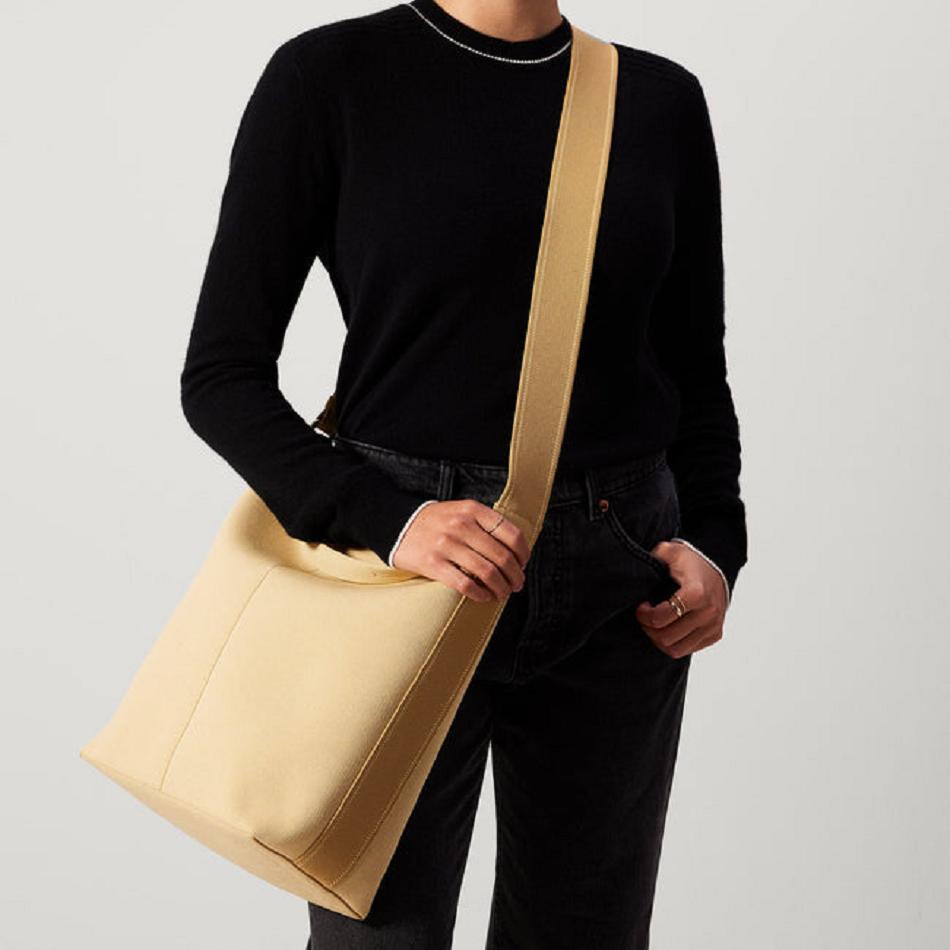 Women's Rothy's The Bucket Bag Handbag Yellow | PAUQX25999