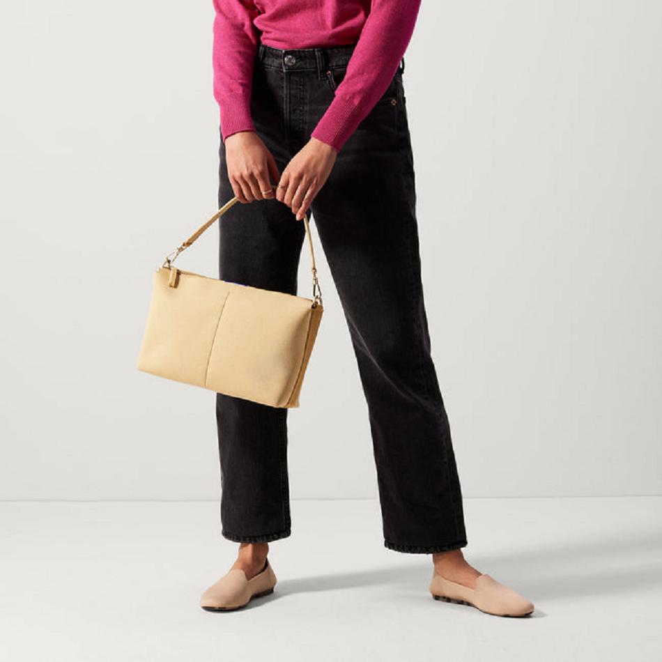 Women's Rothy's The Daily Crossbody Crossbody Bags Yellow | GAUEC60007