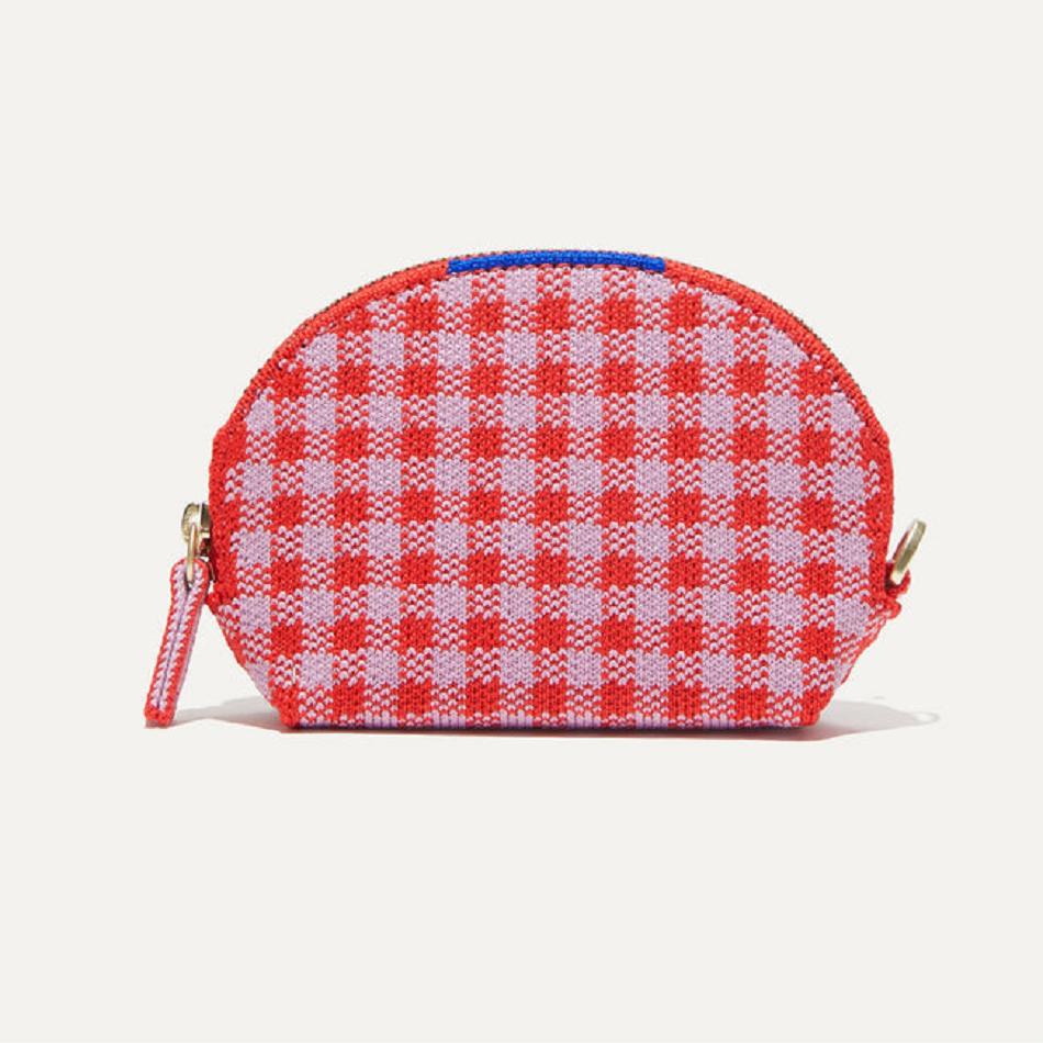 Women\'s Rothy\'s The Demi Pouch Wallets Red | TAUWZ39543