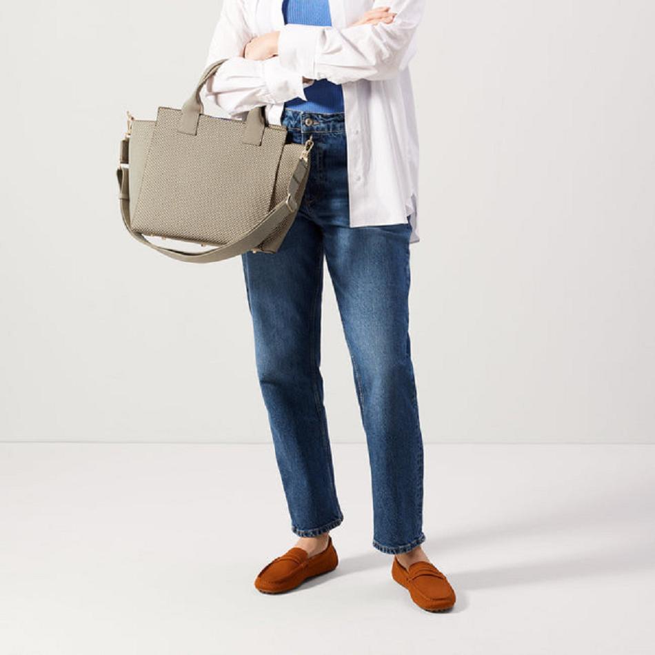 Women's Rothy's The Handbag Handbag Grey | AUCIF74820