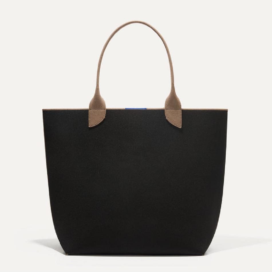 Women\'s Rothy\'s The Lightweight Tote Bags Black | LAUSX49473