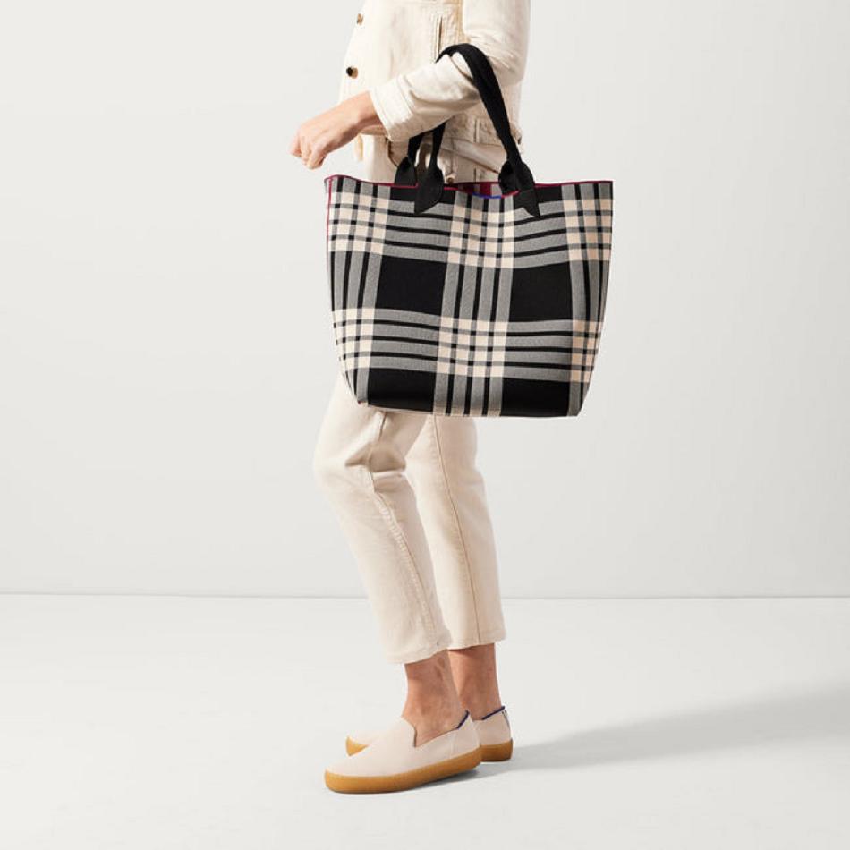 Women's Rothy's The Lightweight Tote Bags Stripes | XAUBH29600