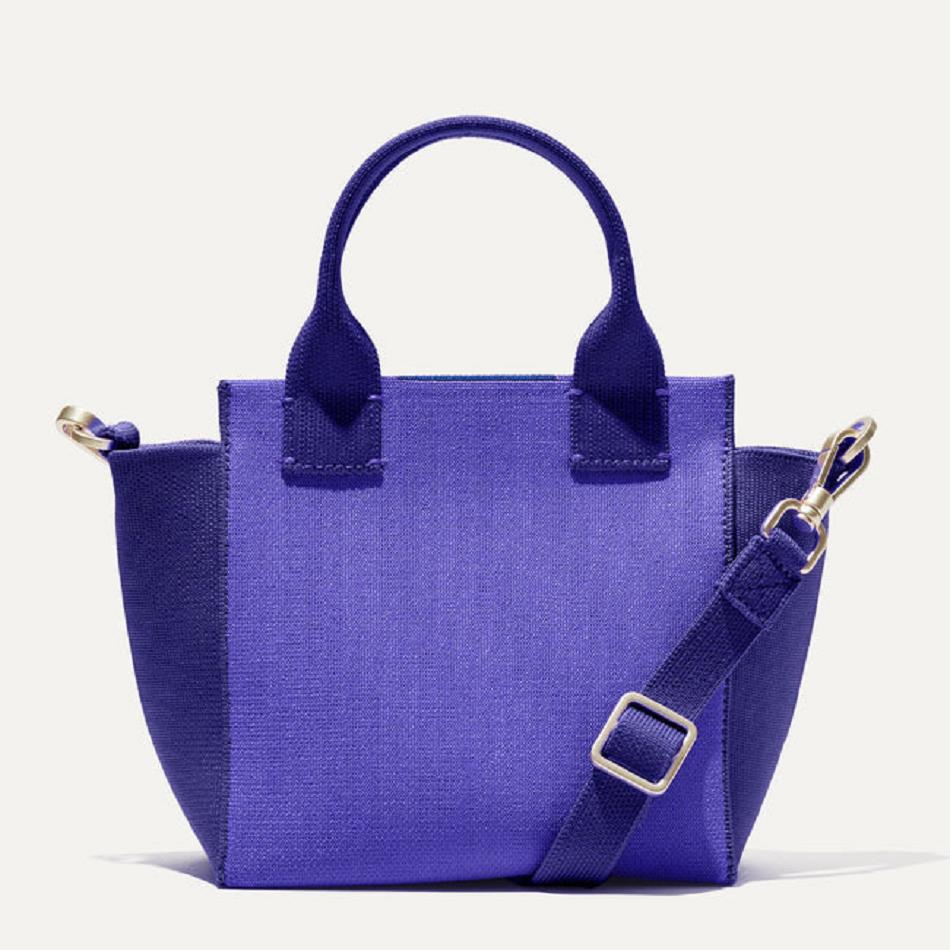 Women\'s Rothy\'s The Mini Handbag Crossbody Bags Blue | AUCVG42195