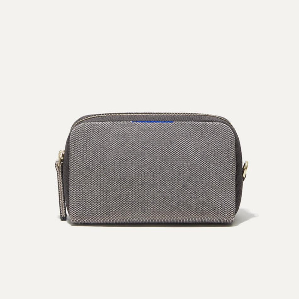 Women\'s Rothy\'s The Mini Universal Pouch Wallets Grey | AUCVG30409