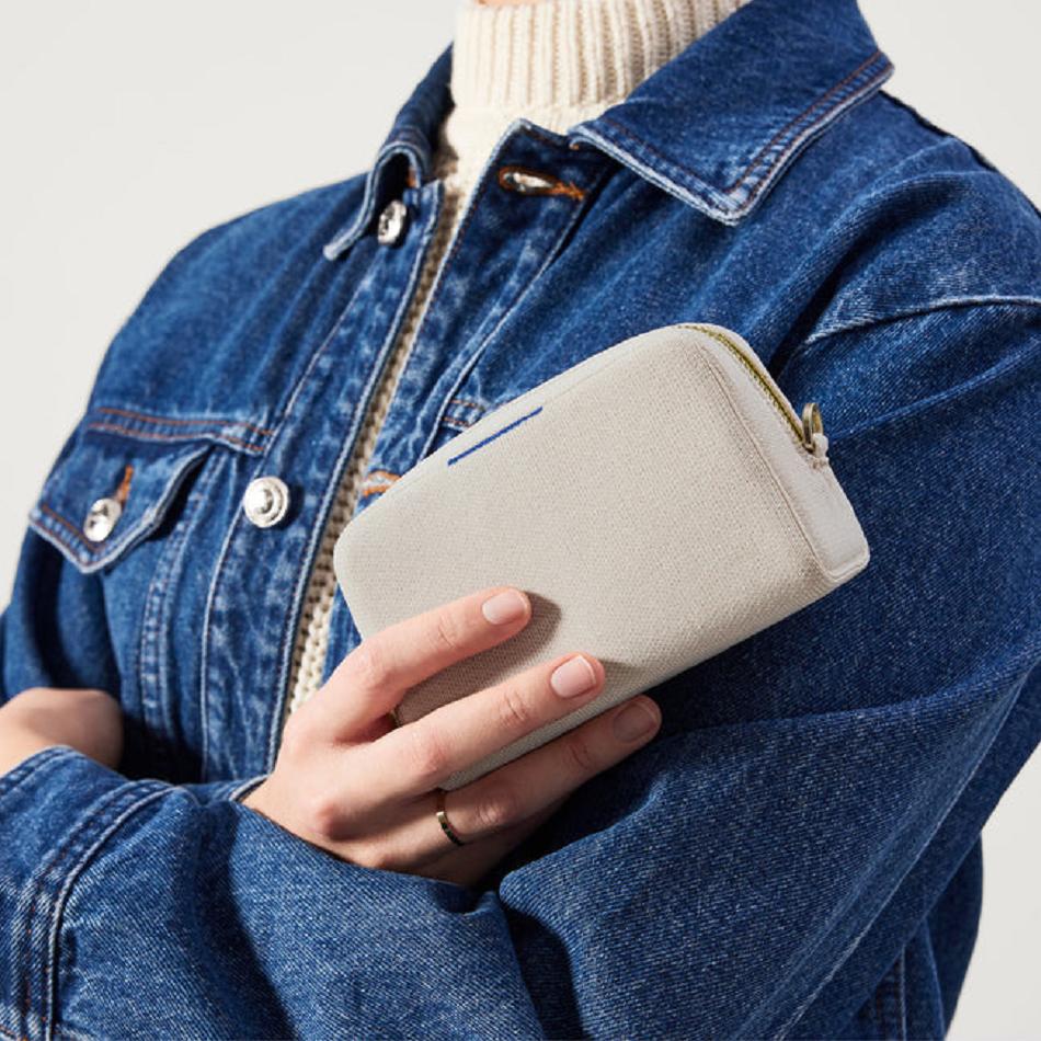 Women's Rothy's The Mini Universal Pouch Wallets White | UAUND25956