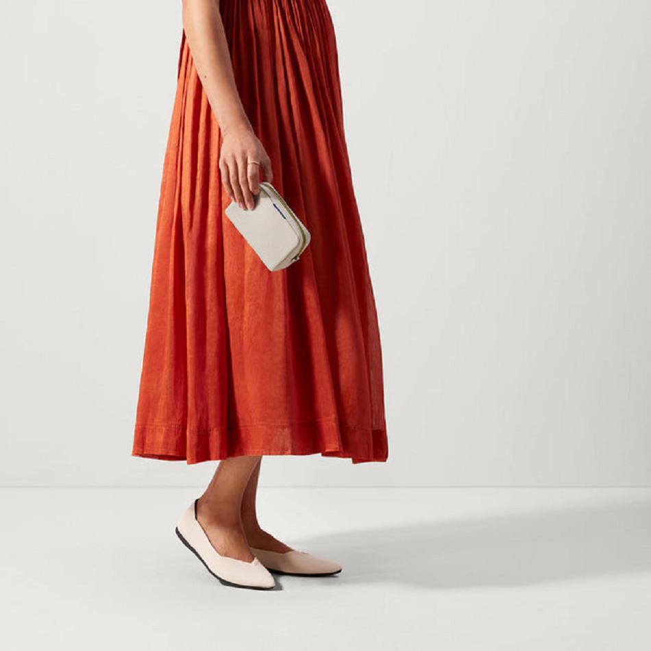 Women's Rothy's The Mini Universal Pouch Wallets White | UAUND25956