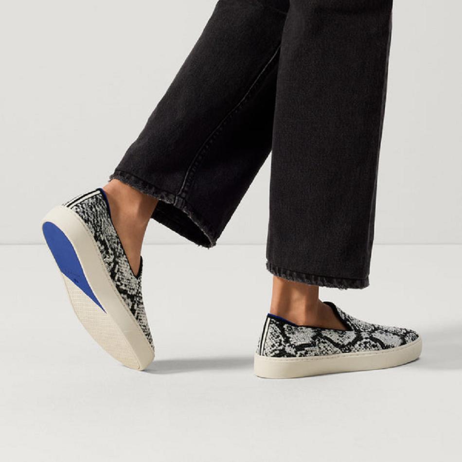Women's Rothy's The Original Slip On Sneakers Black | AAUDF36578