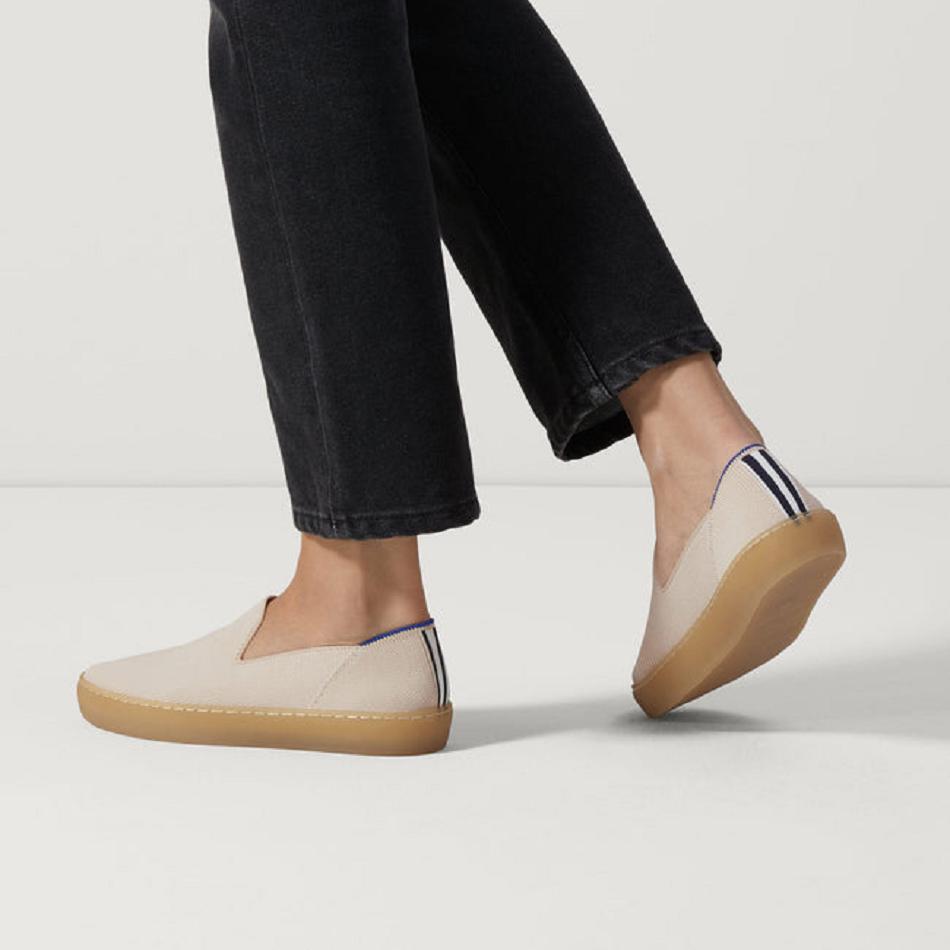 Women's Rothy's The Original Slip On Sneakers White | AUDYB36149