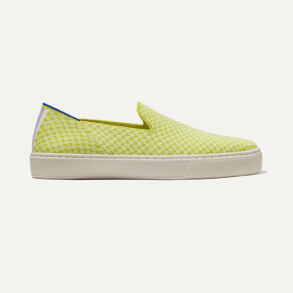 Women\'s Rothy\'s The Original Slip On Sneakers Yellow | AUQAV63502
