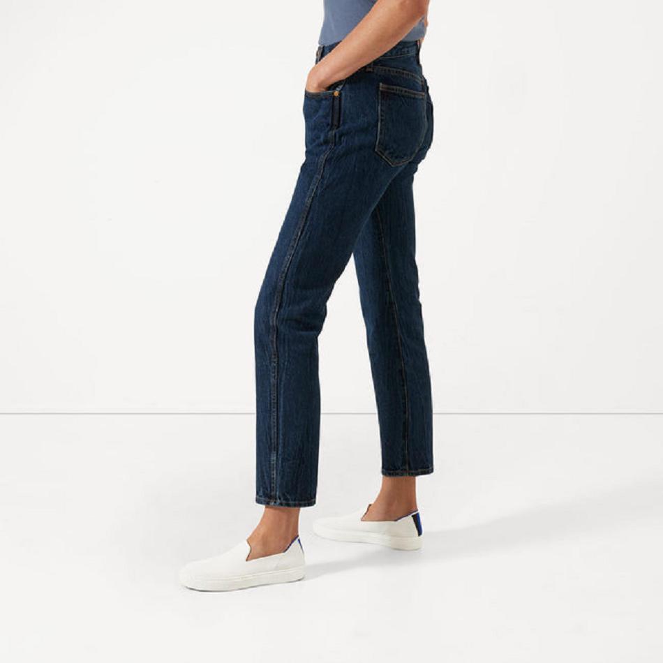Women's Rothy's The Original Slip On Sneakers White | AUZDE14210