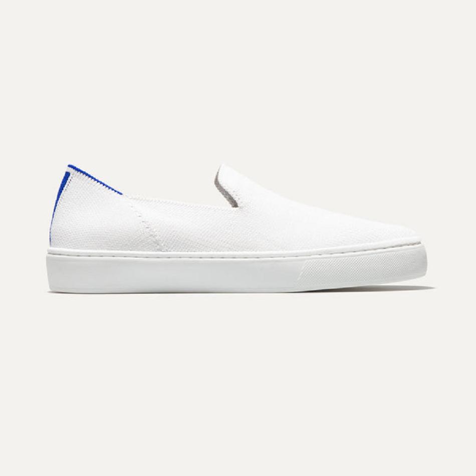 Women\'s Rothy\'s The Original Slip On Sneakers White | AUZDE14210