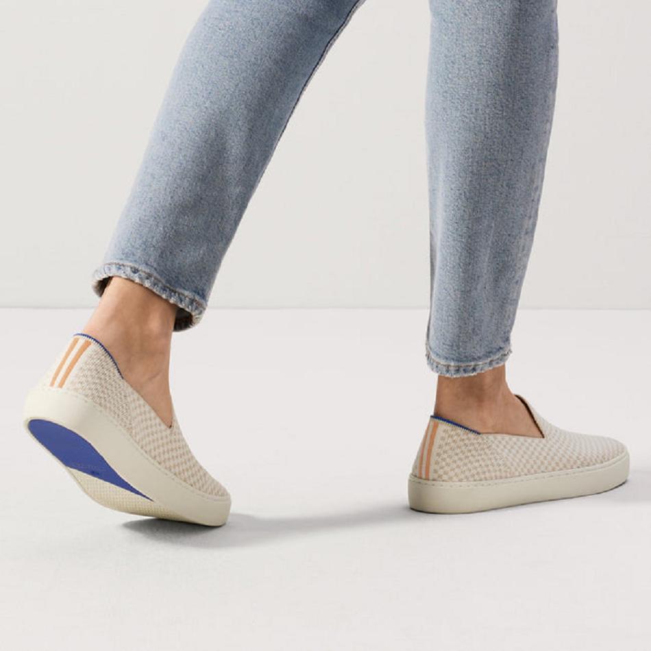 Women's Rothy's The Original Slip On Sneakers White | AUZDE30021