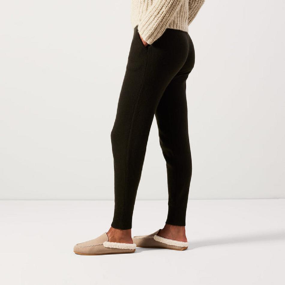 Women's Rothy's The Scuff Slipper Slippers Brown | LAUSX55798