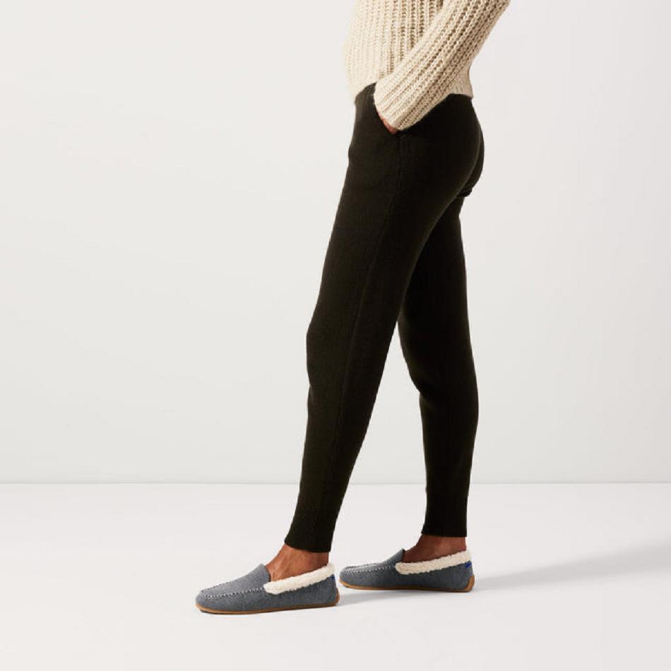 Women's Rothy's The Slipper Slippers Grey | AAUDF50481