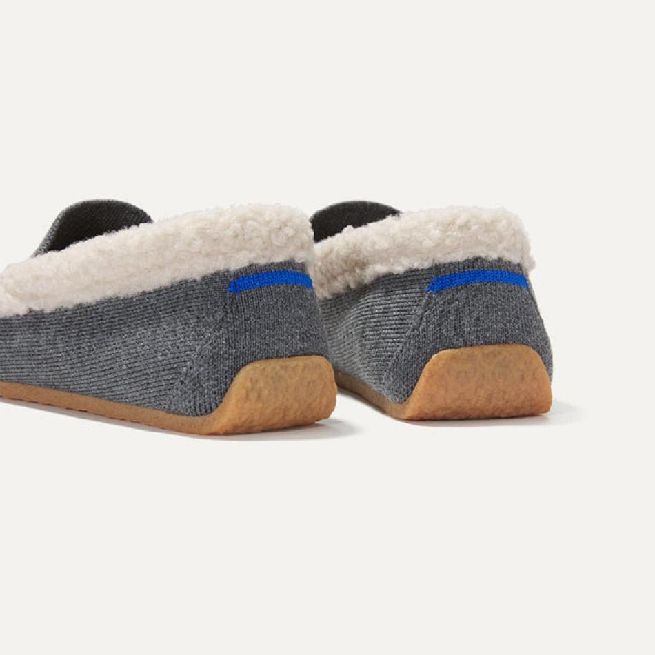 Women's Rothy's The Slipper Slippers Grey | AAUDF50481