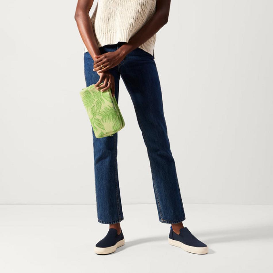 Women's Rothy's The Universal Pouch Wallets Green | YAUGT71912