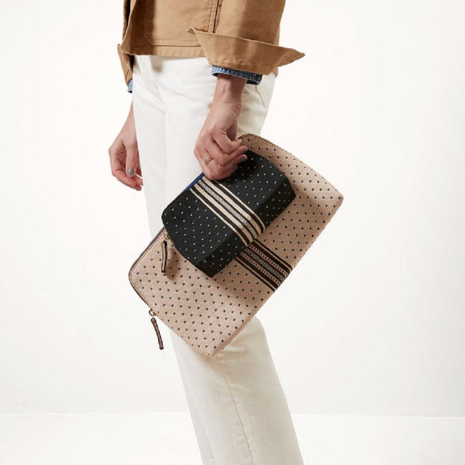 Women's Rothy's The Vanity Set Wallets Stripes | AUXBR97091