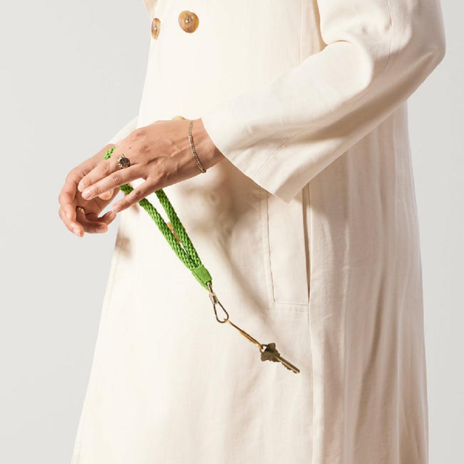 Women's Rothy's The Wristlet Clip Wallets Green | UAUTG14744