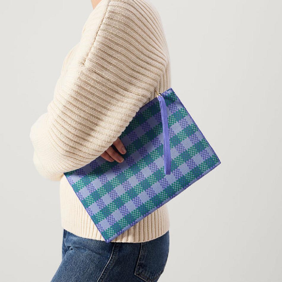 Women's Rothy's The Wristlet Wallets Blue | AUICD99934