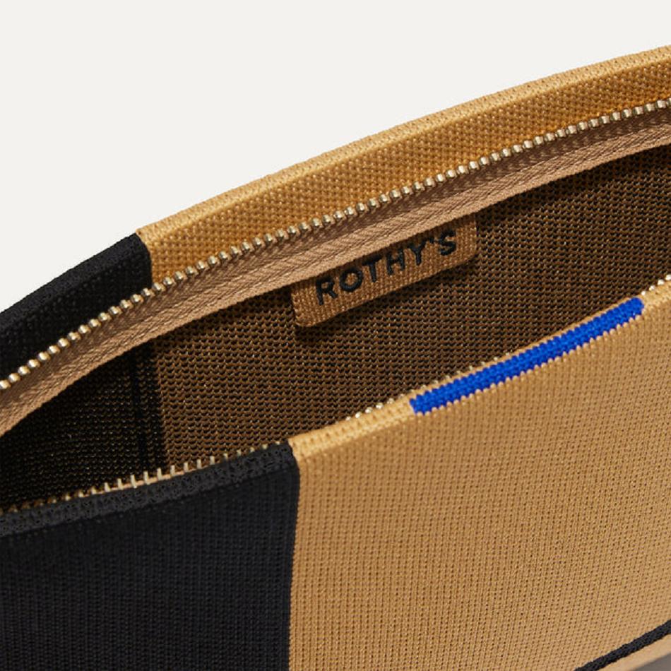 Women's Rothy's The Wristlet Wallets Brown / Black | AUEAH84561