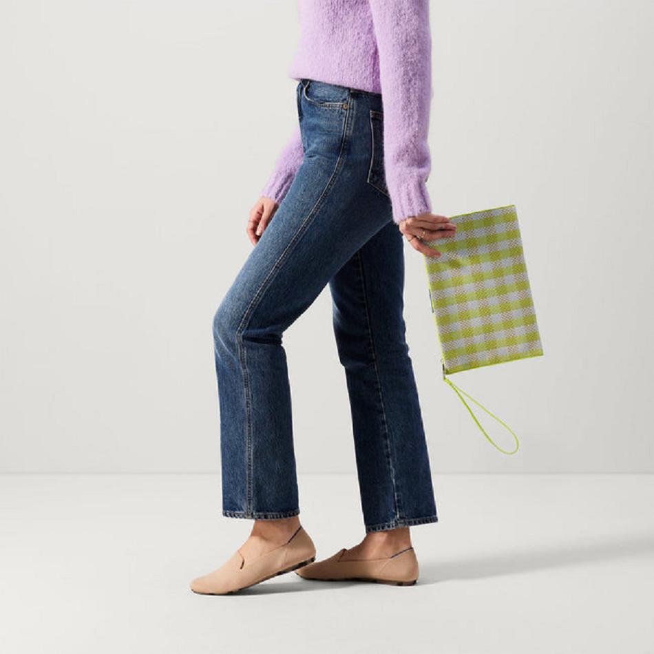 Women's Rothy's The Wristlet Wallets Green | AUDYB45476