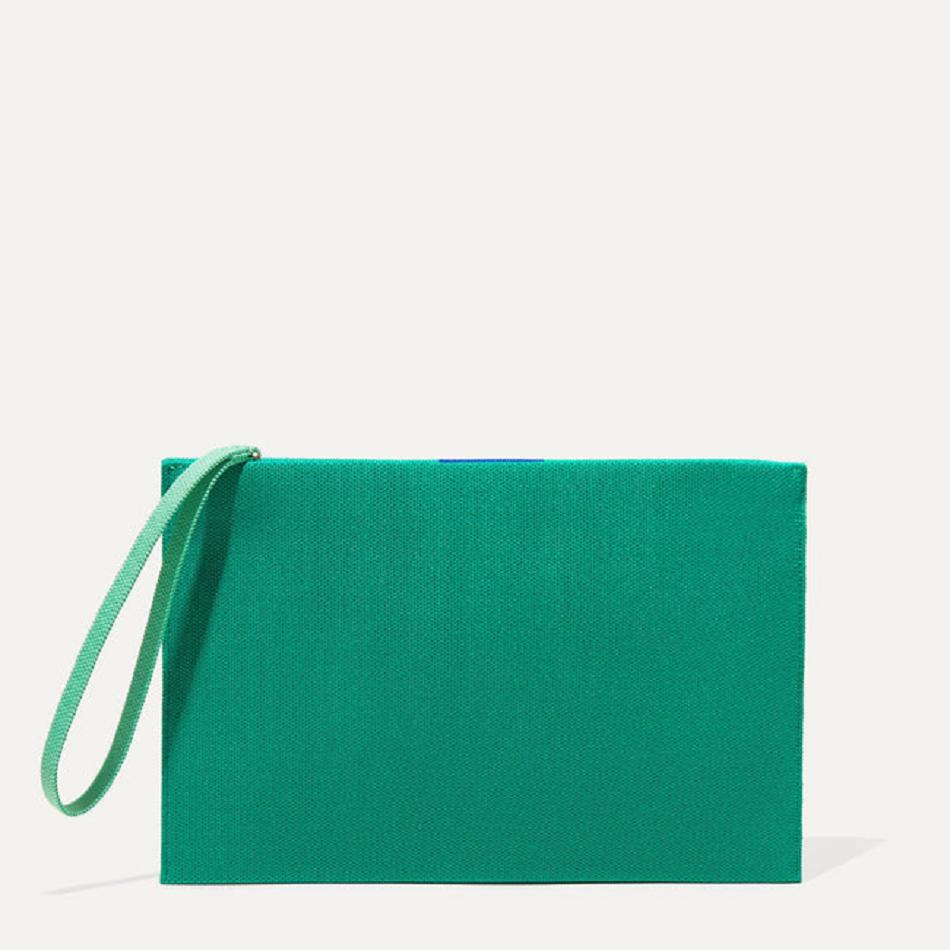 Women\'s Rothy\'s The Wristlet Wallets Green | TAUWZ53707