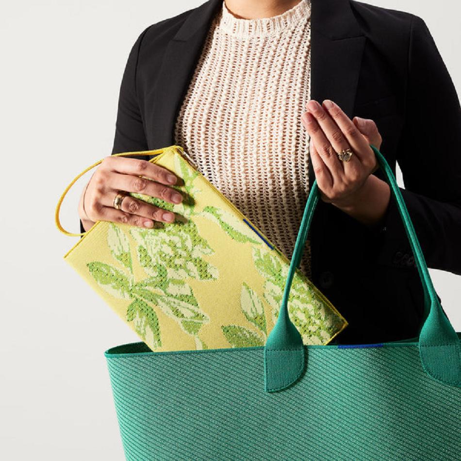 Women's Rothy's The Wristlet Wallets Green | UAUND84932