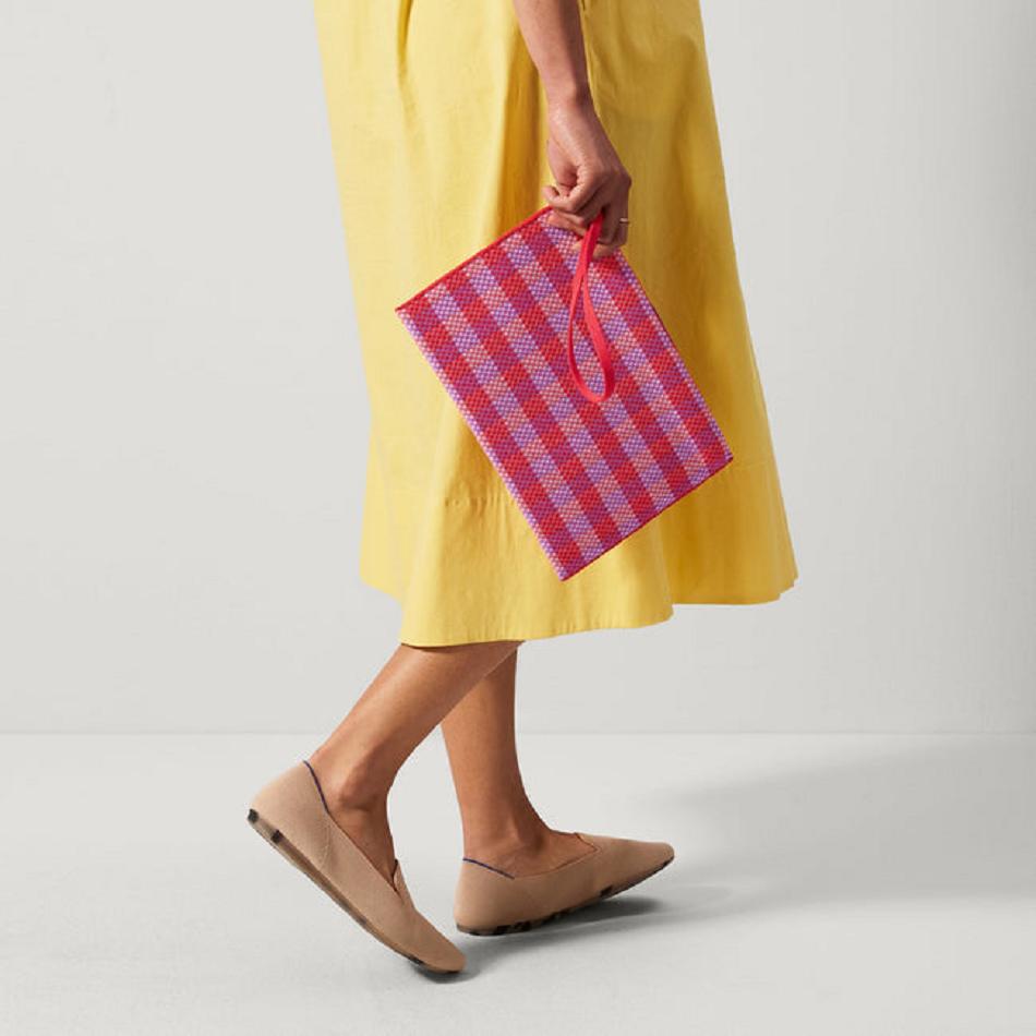 Women's Rothy's The Wristlet Wallets Pink | MAUHR63910