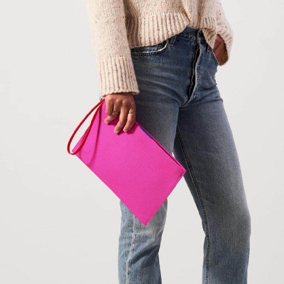 Women's Rothy's The Wristlet Wallets Purple | MAUFT99259