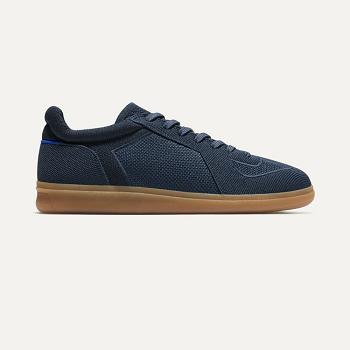 Men's Rothy's The RS01 Sneakers Navy | BAUSD47449