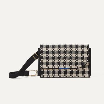 Women's Rothy's The Belt Bag Crossbody Bags Black | FAUHY38666