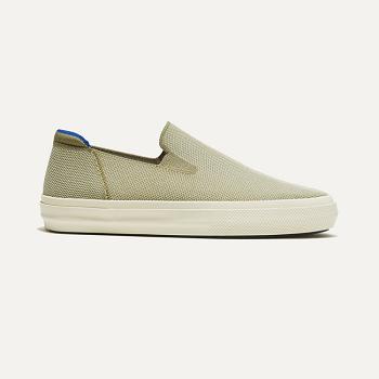 Women's Rothy's The City Slip On Sneakers Olive | AUXMI82874