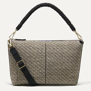 Women's Rothy's The Daily Crossbody Crossbody Bags Grey | FAUHY93062