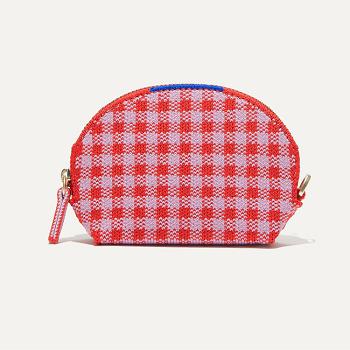 Women's Rothy's The Demi Pouch Wallets Red | TAUWZ39543