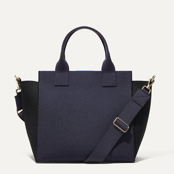 Women's Rothy's The Handbag Handbag Navy | AUNZX22322