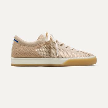 Women's Rothy's The Lace Up Sneakers Beige | AUIIZ96691