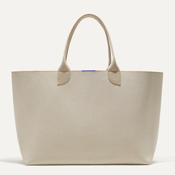 Women's Rothy's The Lightweight Mega Tote Bags White | AUJBT96816
